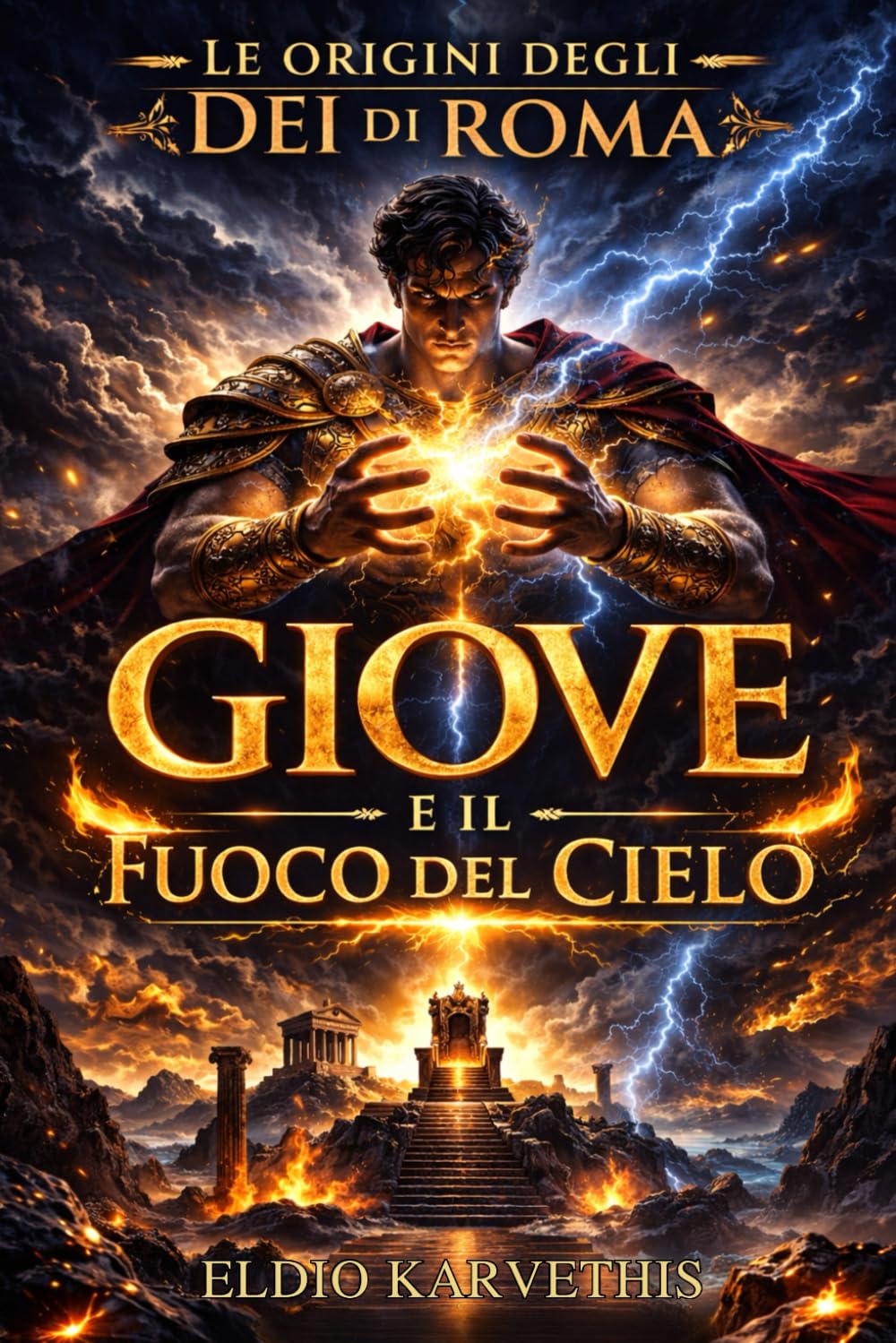 Le Origini degli Dei di Roma: Giove e il Fuoco del Cielo: Dall’infanzia divina al dominio del fulmine (Nati Divini – Le Origini Epiche degli Dei di Roma)