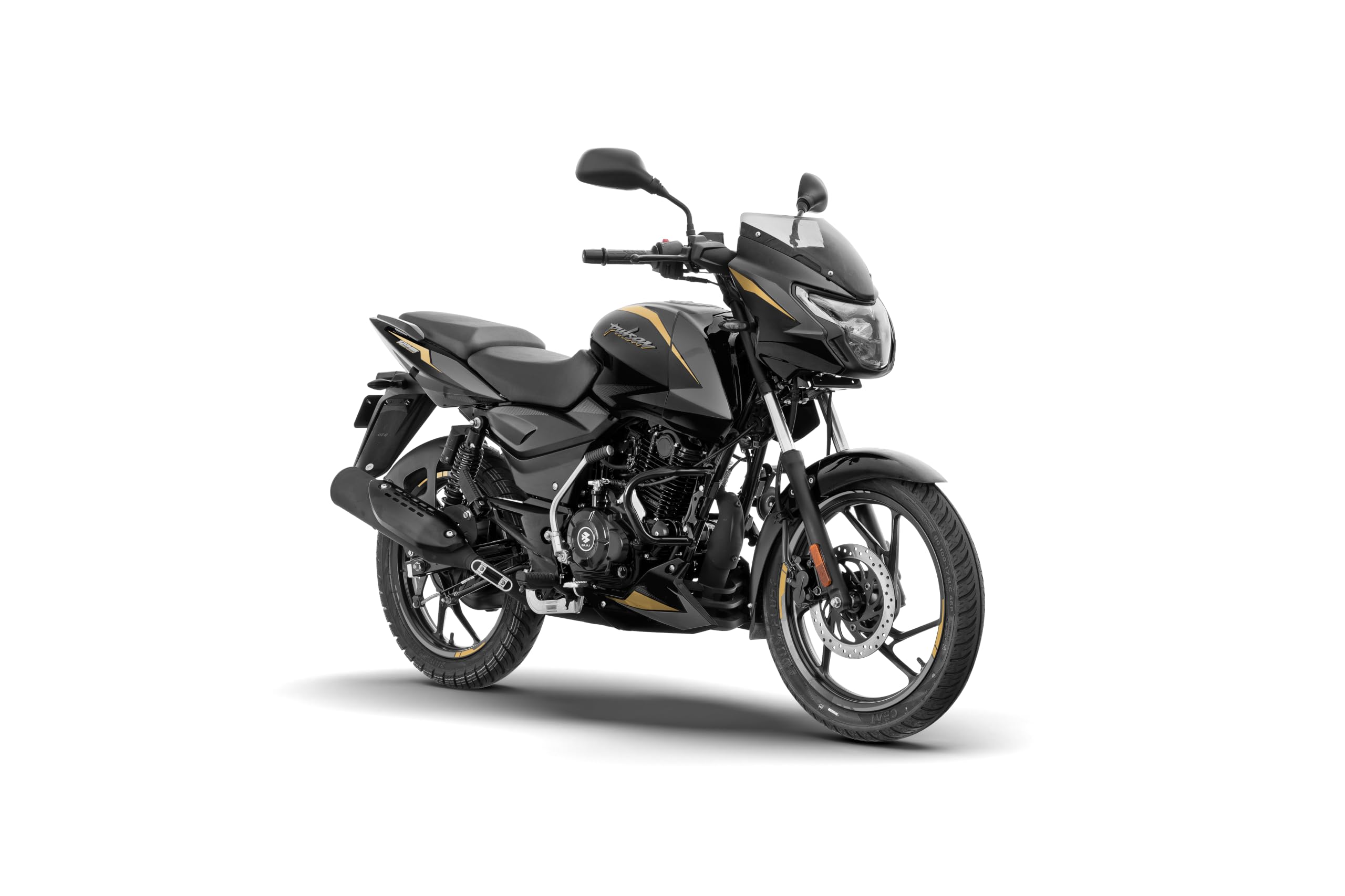 Bajaj Pulsar 125 Disc C&G Split Seat Ebony Black Gold DKL Booking for Ex-Showroom Price-image-6