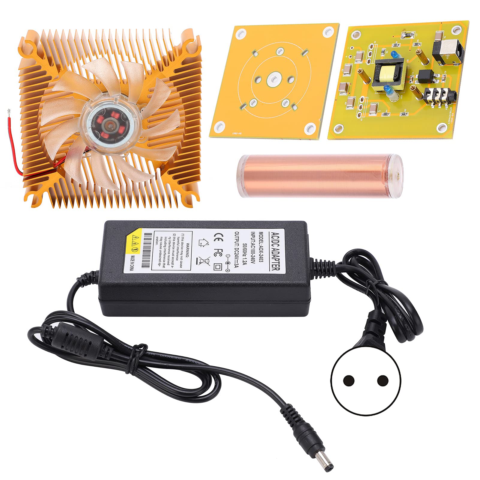 Mini bobina fai da te, bobina musicale Accessori fai da te Kit bobina musicale per intrattenimento per la trasmissione di energia elettrica(#2)