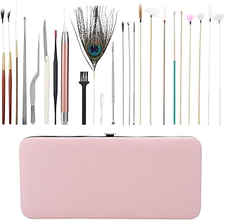 Fydun Ear Wax Removal Tool, Ear Picking kit Spoon Care Supplies for Woman Man Earwax Cleaning Tools Set(23 Mint Green Pick Sets) 23psc Spiral Sets Double Ended Scoop