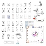 Presser Foot Set 42Pcs, Sewing Machine Presser Feet Kit Accessories with Manual for Brother, Babylock, Singer, Elna, Toyota, New Home, Simplicity, Necchi, Kenmore Low Shank Machines