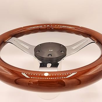 【29パイ】小径　ウッドステアリング　旧車 楽天市場】ステアリング 29パイの通販