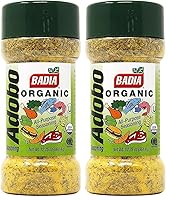 Vista 8 de Badia Condimento orgánico multiusos Adobo, 12.75 onzas, mezcla sabrosa para cocinar y asar a la parrilla, certificado orgánico