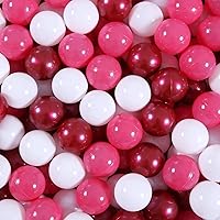 Vista 19 de Pelotas de plástico para hoyo de bolas, juego de 100 piezas, 2.2" de diámetro, sin ftalatos ni BPA, pelotas de plástico para niños pequeños