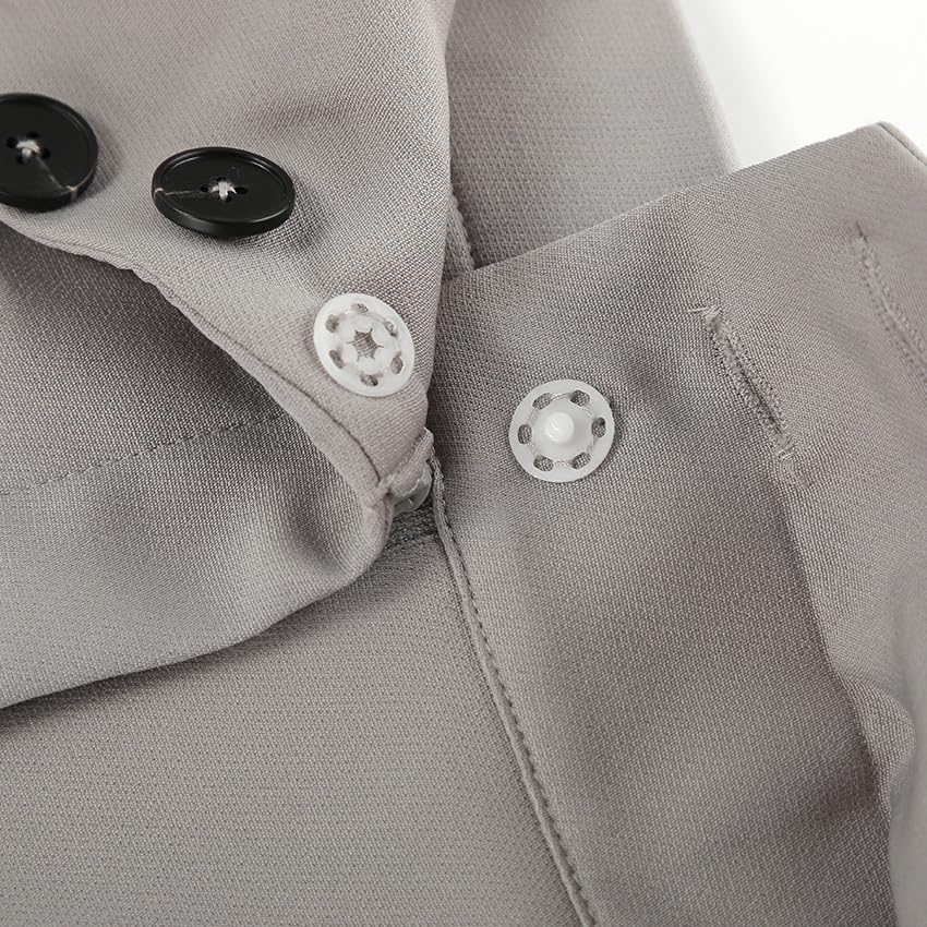 HGps8w Women's High Waist Casual Straight Leg Dress Pants High Elastic Waisted Wide Leg Business Work Trousers Suit Pants4