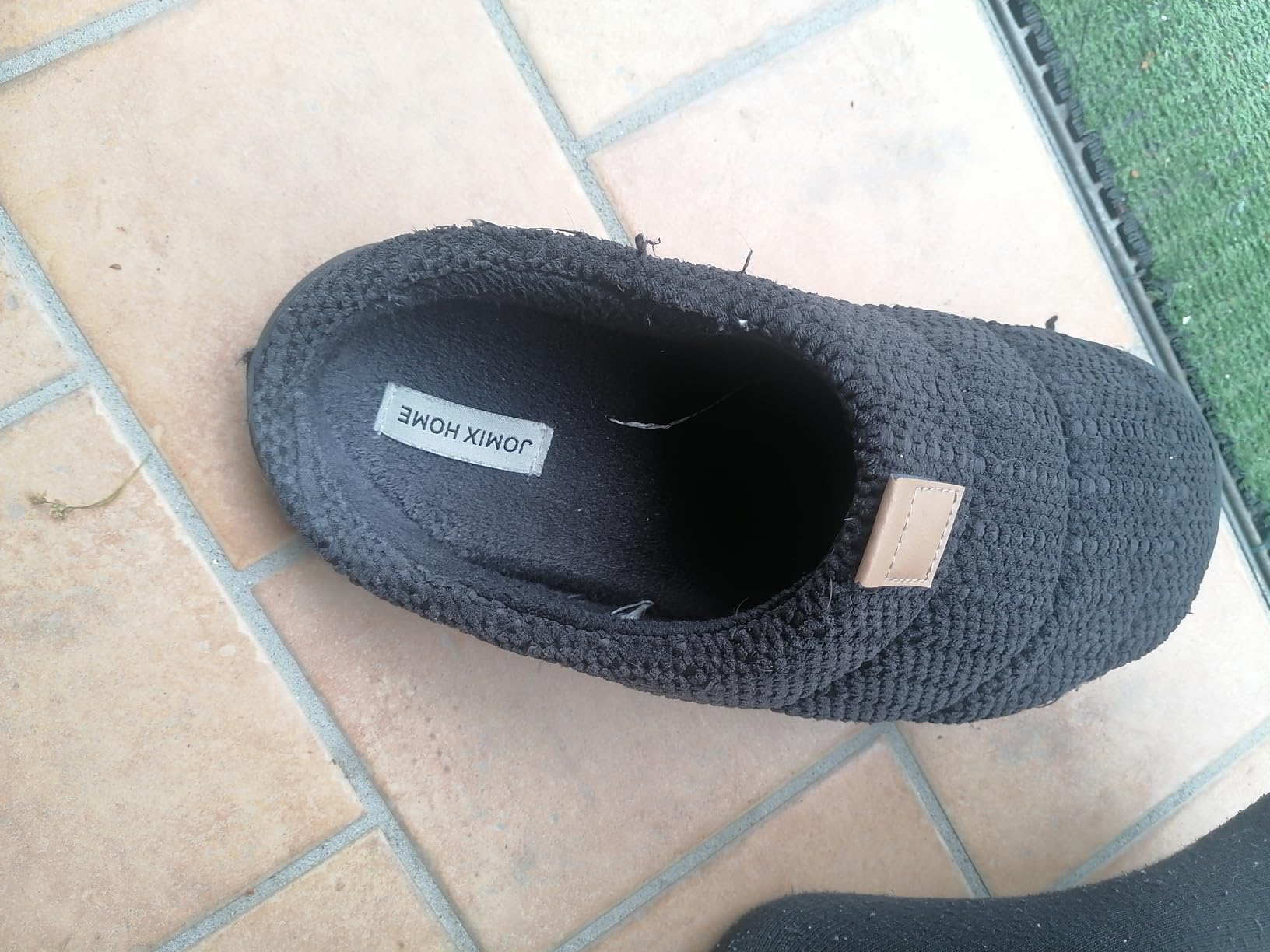 JOMIX Pantofole Uomo Invernali Chiuse – Mocassini Da Casa Per Anziani, Made In Italy, Suola Antiscivolo In Gomma, Calde E Traspiranti