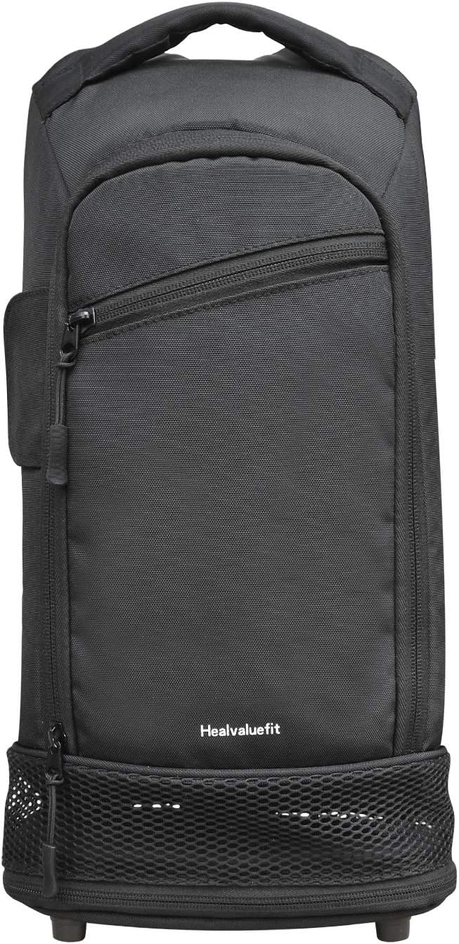 Healvaluefit Carrying Backpack Carrier Holder Bag Compatible with Respironics SimplyGo Mini Portable Oxygen Concentrator