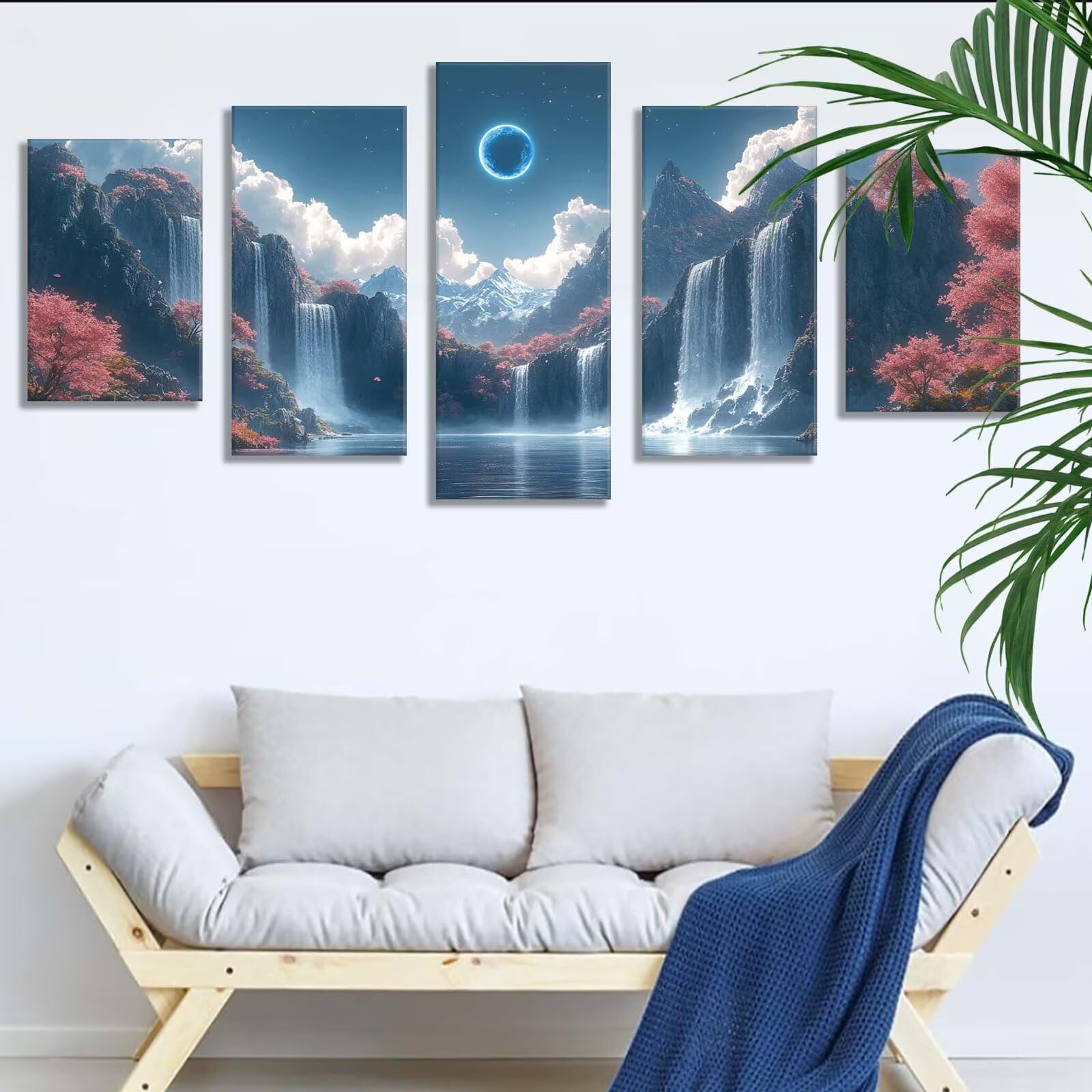 5 sztuk malarstwo diamentowe jesień krajobraz, zestawy do malowania diamentami dla dorosłych, DIY diamentowa sztuka malarstwo dzieci, diamentowe malowanie zestawy do haftu do domu, prezent dla kobiet