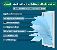 Vista 7 de Película de privacidad unidireccional para ventana, material PET de alta calidad, reflectante diurno, control de calor, adhesivo anti UV