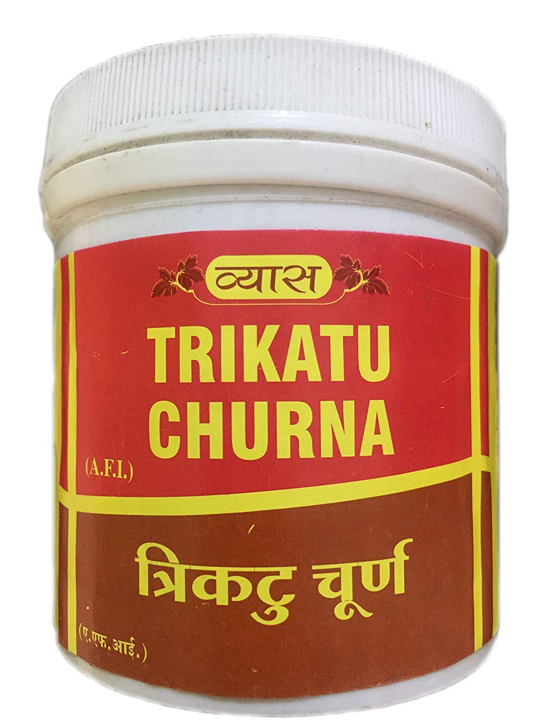 Vyas Trikatu Churna, 100gms, simple mixture of Indian spices for the digestive problems, Pack of 4