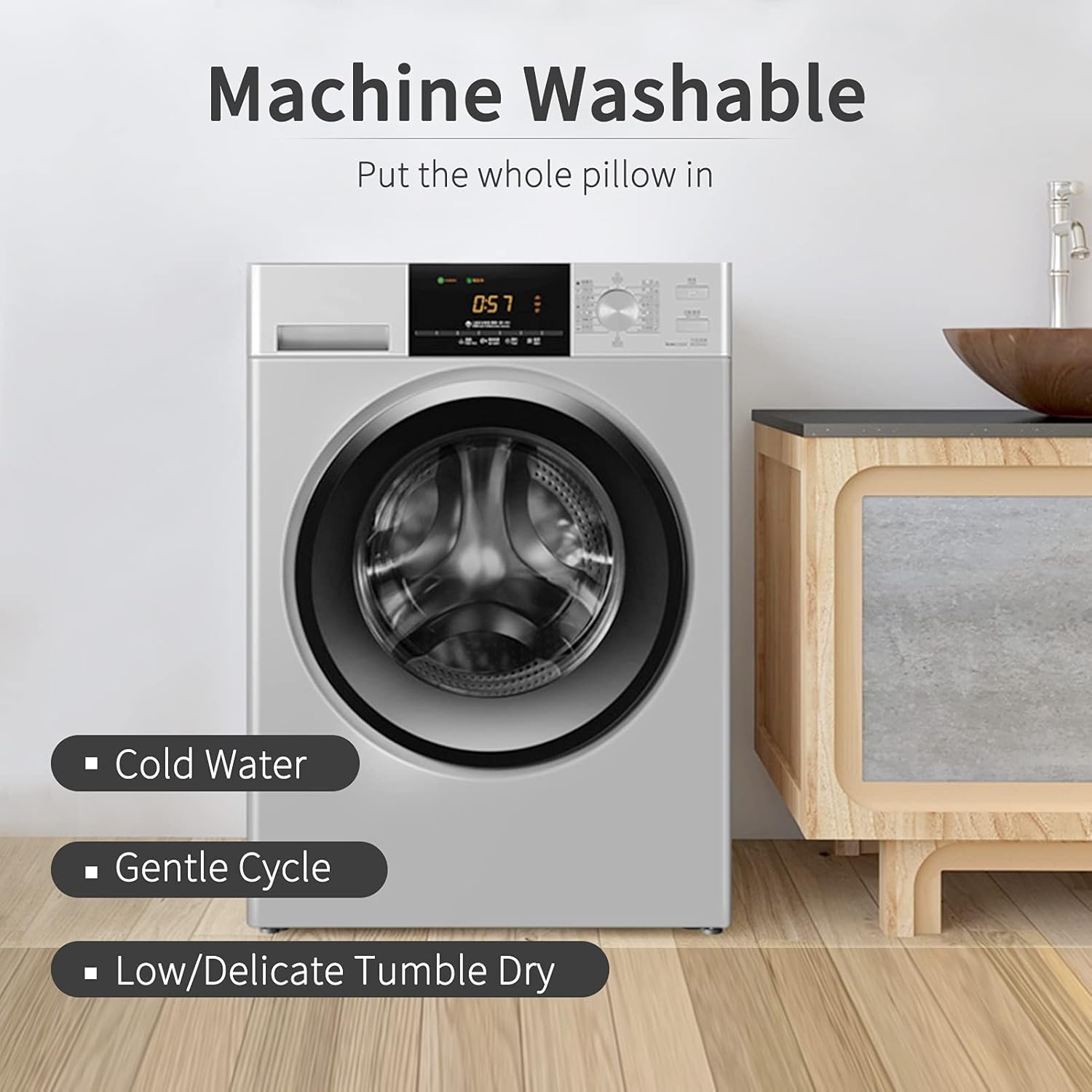 Lipo Bed Pillows for Sleeping with Pillow Cases,Pillows Queen Size Set of 2 - Hotel Pillows - Gusseted Pillow for Back, Stomach or Side Sleepers - Queen Pillow,Soft Pillow,Cooling Pillow : Home & Kitchen