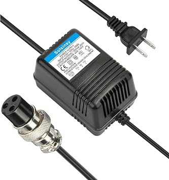 17V X 2 600mA 3-Pin Mixer Power Supply AC Adapter for Yamaha MG16/MG166CX/MG166C/F4/F7/6FX/MG82X Audio,Connector Pedalboard Power Supply Cord Charger PSU