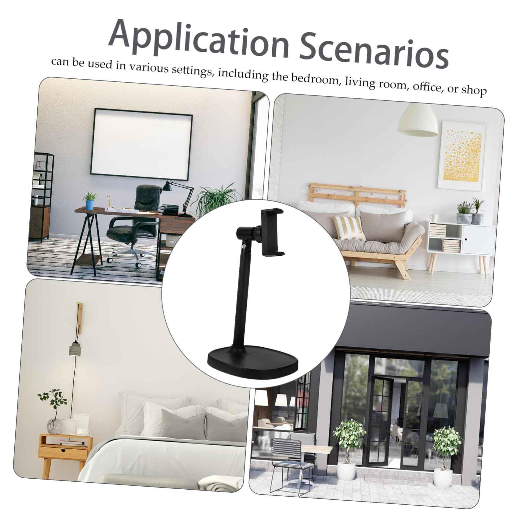 WOONEKY Soporte De Teléfono De Escritorio Soporte Móvil Diseño Ajustable Versátil