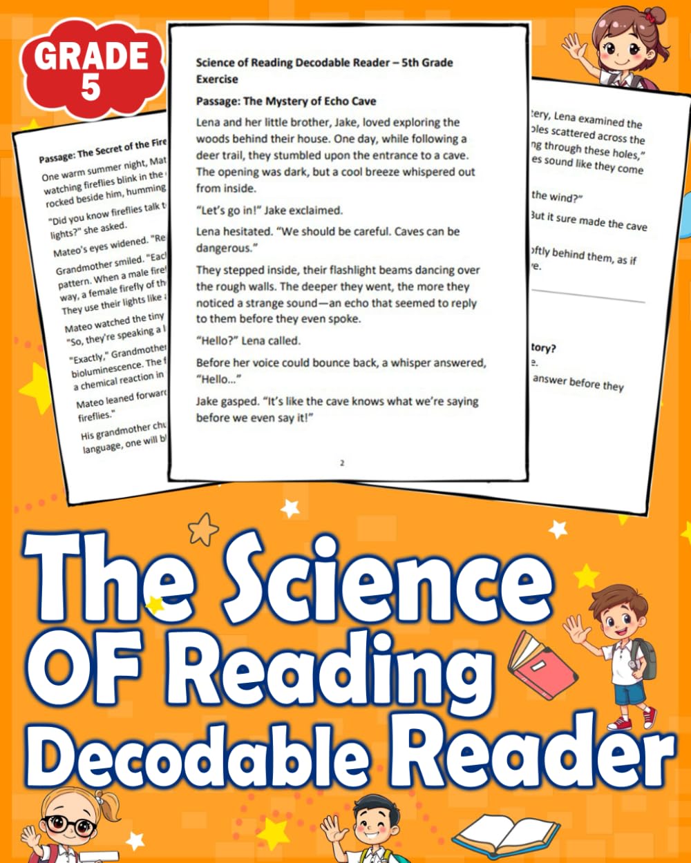 The Science of Reading Decodable Reader for 5th Grade: The Science of Reading Decodable Reader for 5th Grade with Answer Key - Build Strong Literacy ... Word Recognition, and Comprehension Practice