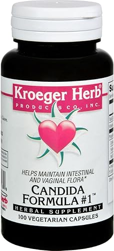 Kroeger Hierba Candida Fórmula #1 100 Vcap