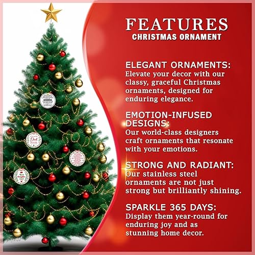 Miniatura 5 de Regalos de adorno de Navidad para la nueva abuela, solo las mejores mamás son promovidas a la abuela, regalos divertidos