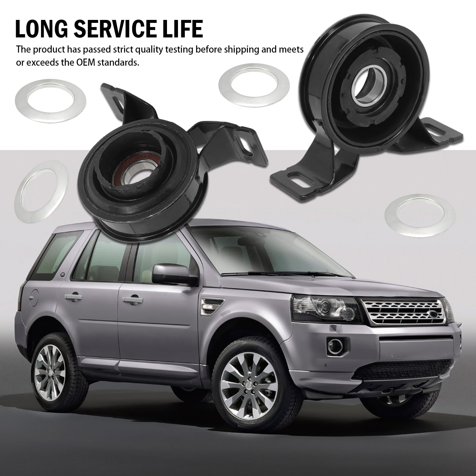 Soporte de eje de transmisión central para Freelander I (L314) 98-06, FREELANDER SOFT TOP I (L314) 98-06 TOQ000010 TOQ000040
