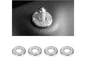 4PCS Bling Car Interior Door Lock Cover Stickers