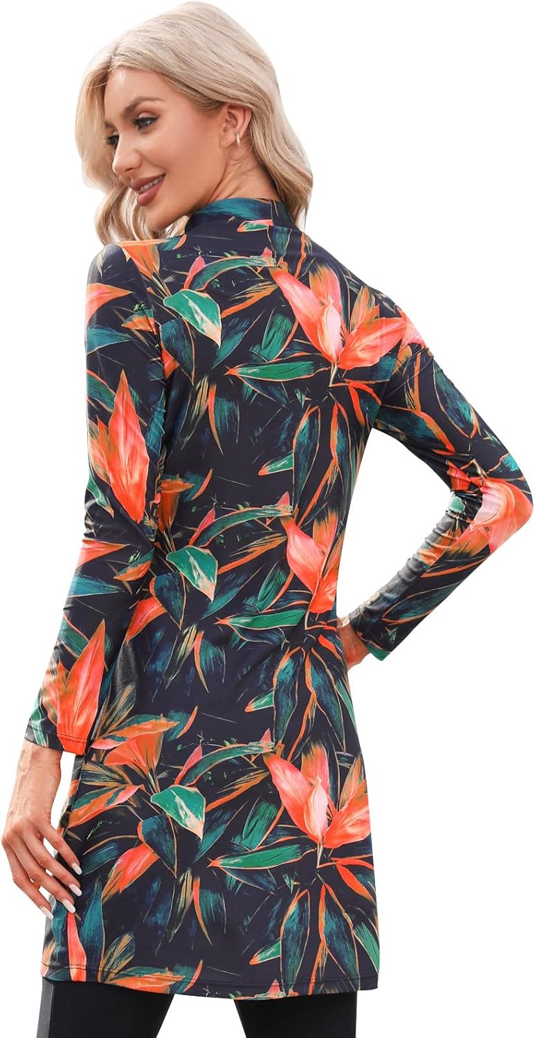 IBTOM CASTLE Modest Muslim Islamic Long Sleeve Burkini for Women Full Cover Swim Rashguard Hijab Swimsuit Bathing Suit