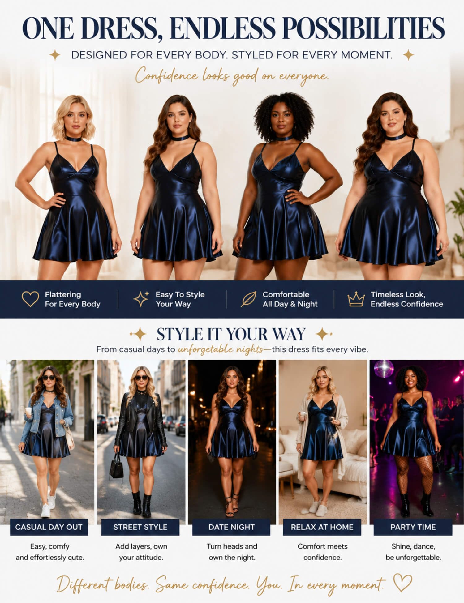 ohyeahlady Vestido Sexy Mujer Corto De Cuero Tallas Grandes Vestidos de Fiesta Elegantes Mini Vestito Sexy Club sin Mangas Ropa Lenceria Hot Trajes Vestir Conjunto Wetlook Ajustado Cóctel
