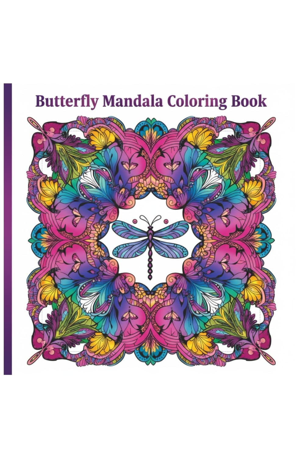 Butterfly Mandala Coloring Book