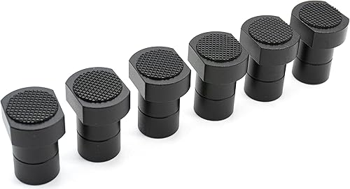 Miniatura 4 de Paquete de 6 abrazaderas de banco para perros de 100127 pulgadas (0.787 in), accesorios MFT para agujero de perro, tapones antideslizantes de