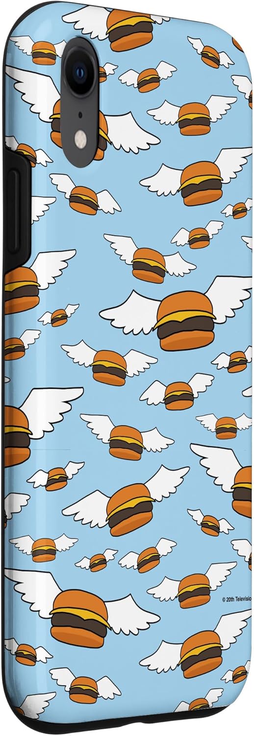 iPhone XR Bob’s Burgers Flying Cheeseburgers Blue Case