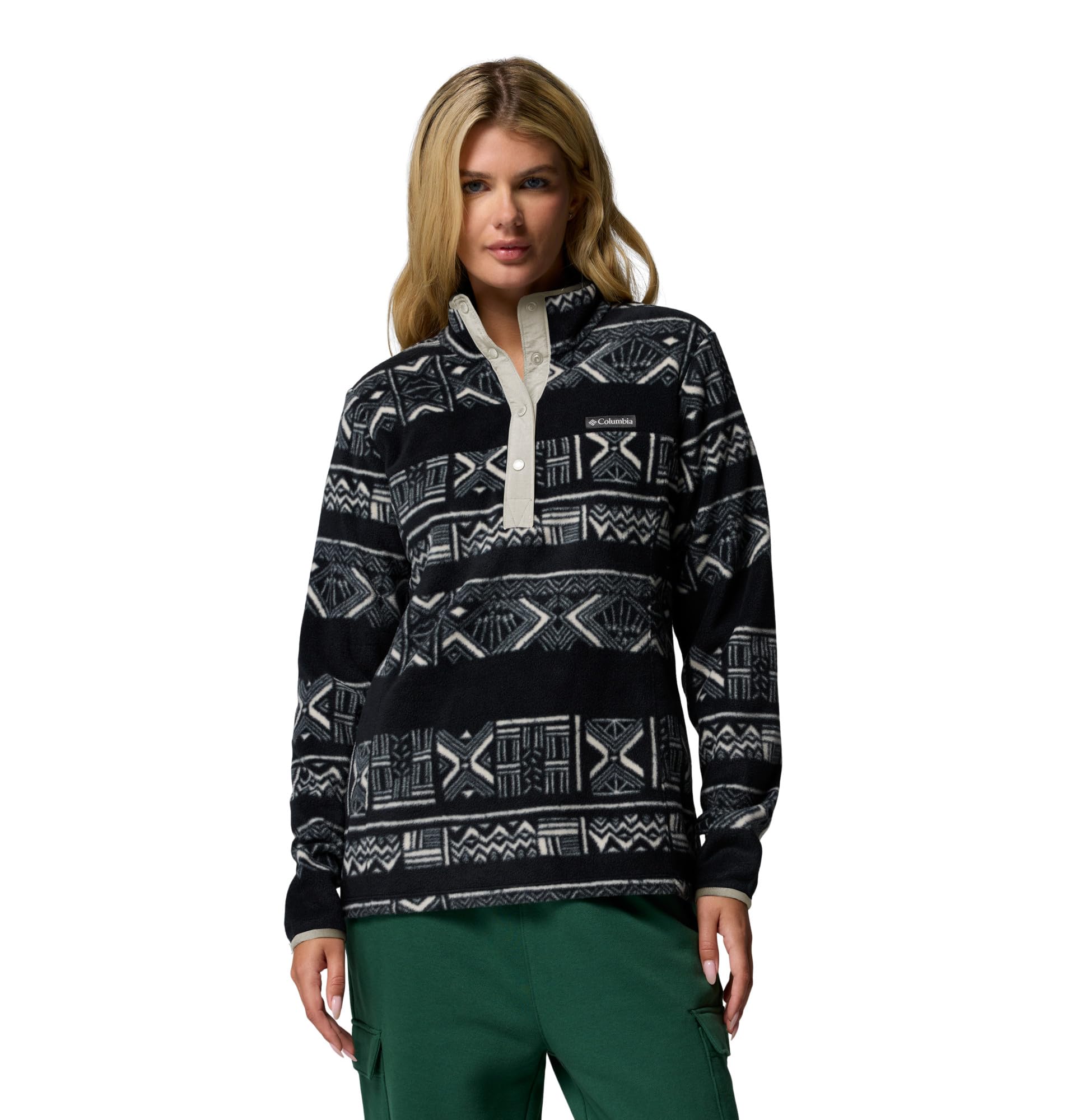 Columbia Damen Benton Springs™ Printed 1/2 Snap Fleece Sweaters (1er Pack)