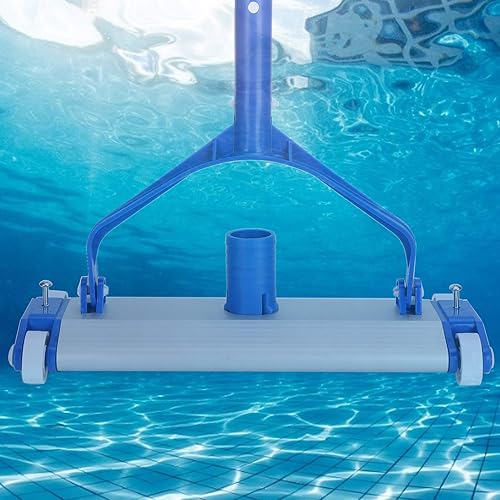 Miniatura 7 de BWLZSP Cepillo de aspiradora de aleación de aluminio, accesorio de cabeza de succión para piscina, cabezal de succión de piscina, cabezal de