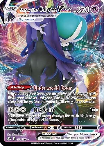 Miniatura 11 de Pokémon TCG: Shadow Rider Calyrex VMAX League Battle Deck (60 cartas listas para jugar, 3 cartas de aluminio V y 3 cartas VMAX de aluminio)