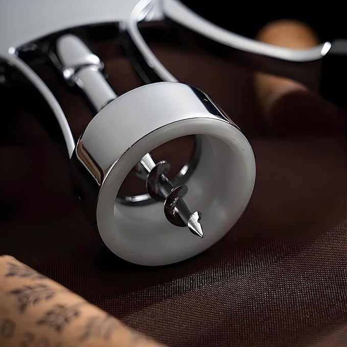 Sacacorchos de Alas de Aleación de Zinc, Plateado miniatura 4