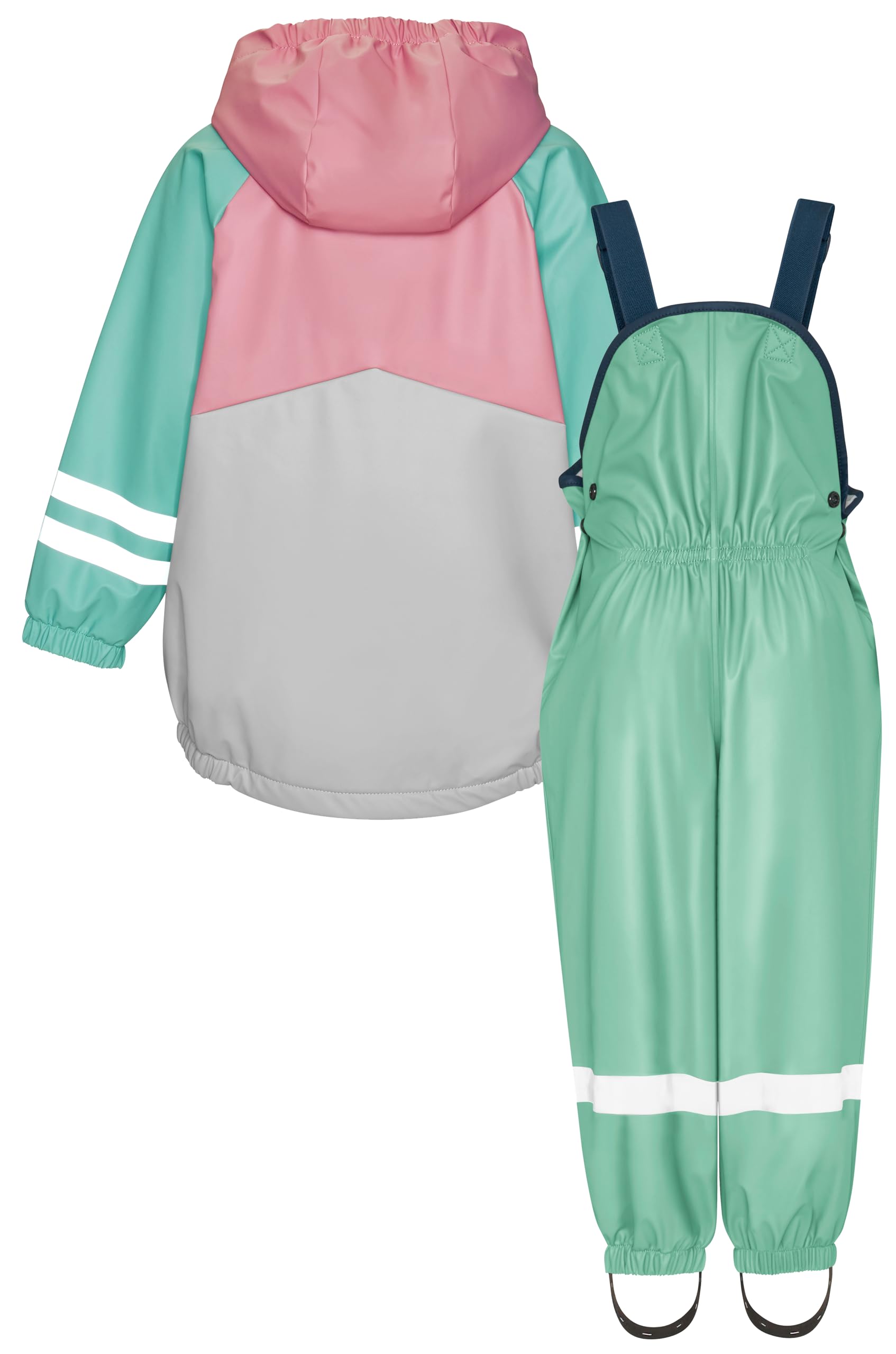 Playshoes Zweiteiliger Regenanzug Fleece-Futter, Gefütterter Matschanzug – Ansicht 2