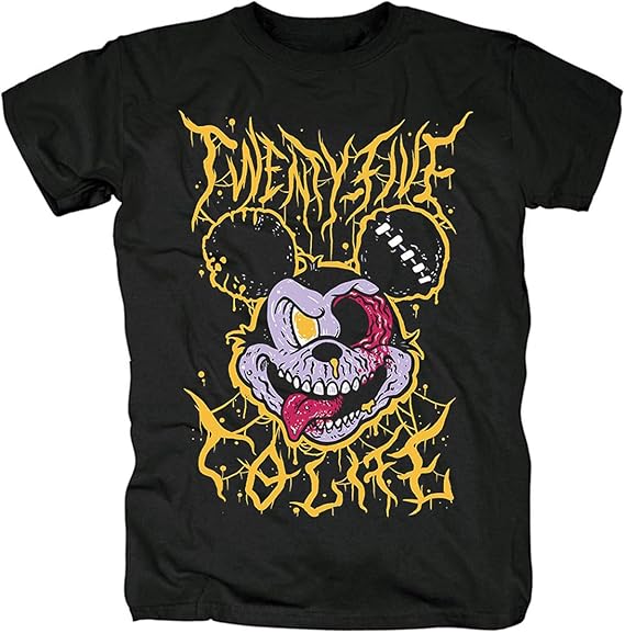 Amazon Ronghua Mickey 邪悪なミッキー ミッキーマウス メンズ レディース Tシャツ 夏服 スポーツ Tシャツ ブラック 半袖 Tシャ Tシャツ カットソー 通販