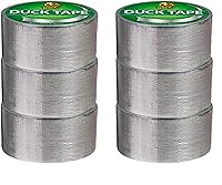 Vista 24 de Cinta adhesiva Duck Brand Duck de color, 4,78 cm x 13,7 m, 6 rollos, naranja neón (1265019_C)