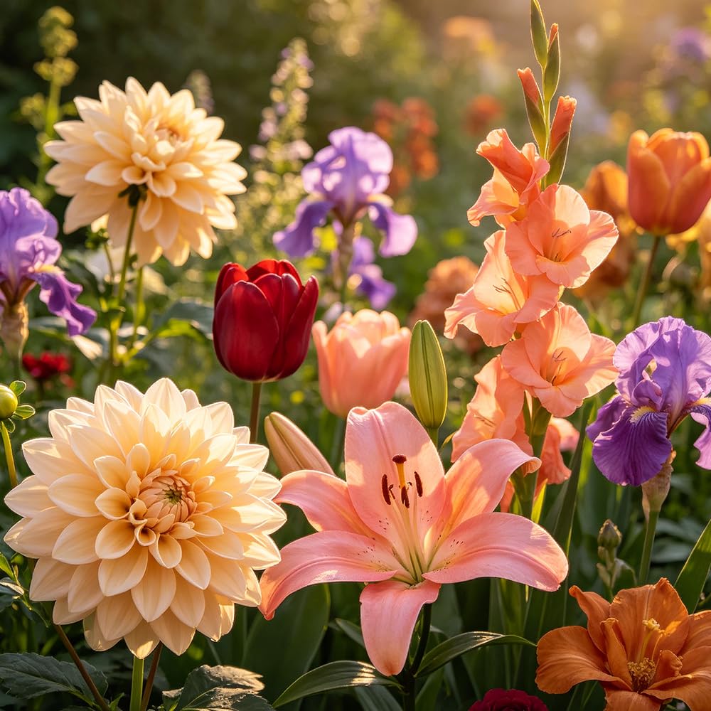 FloresRizoma multicolor - resistentes de interior exóticas de temprana jardín 20bulbos