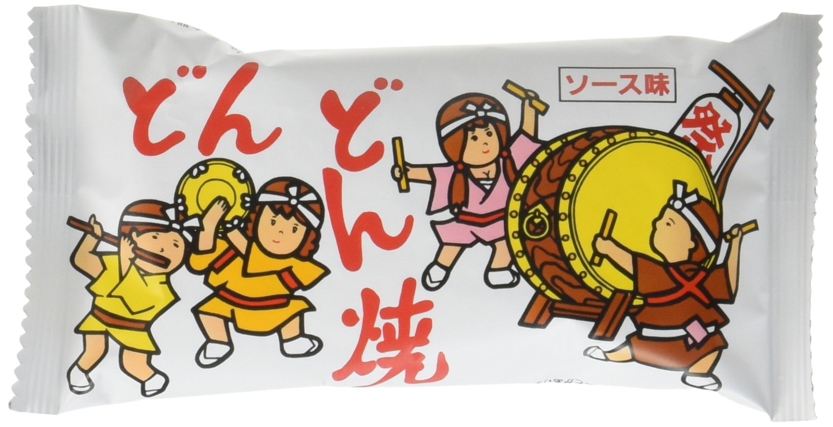Amazon.co.jp: 菓道 どんどん焼 ソース味 12g×15袋 : 食品・飲料・お酒