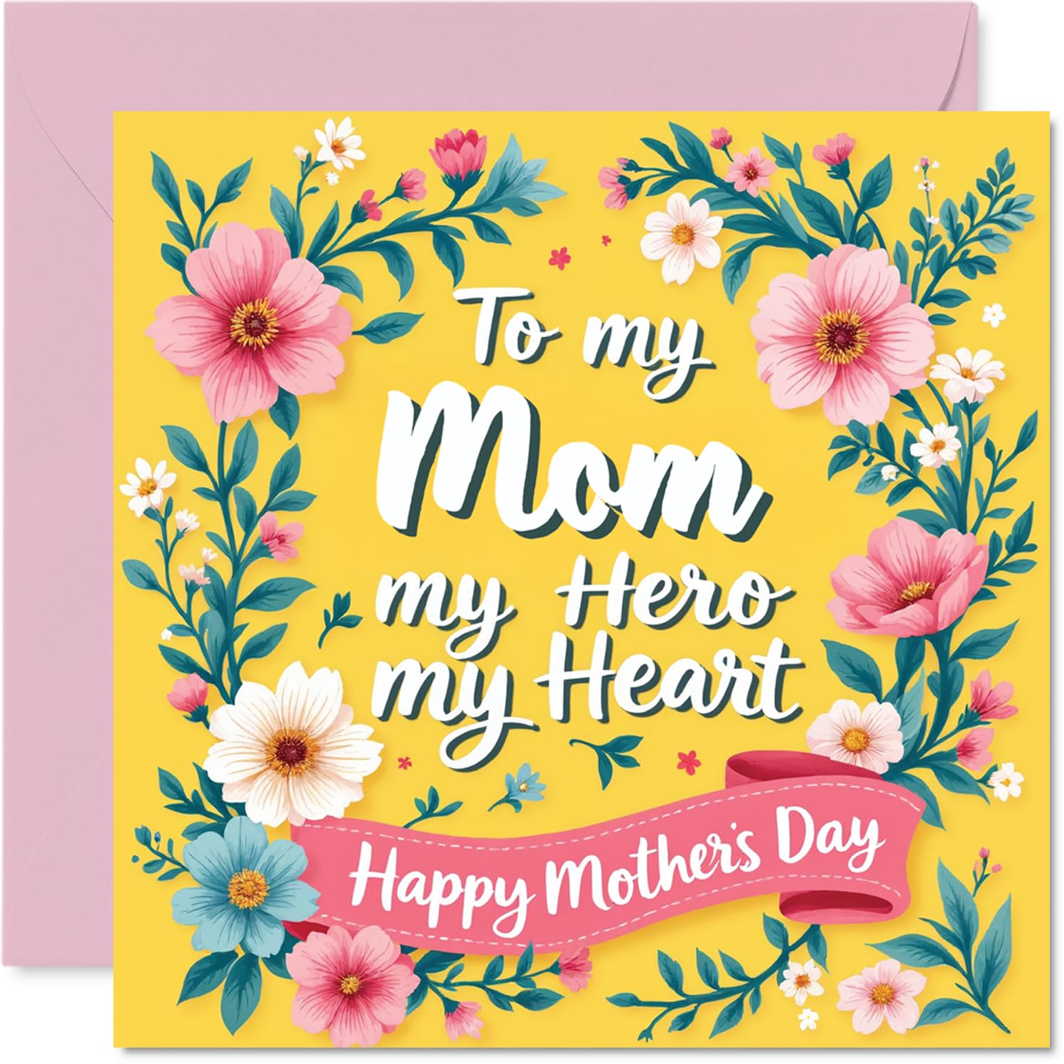 Mom Mothers Day Card, Flowers on Your Special Day
