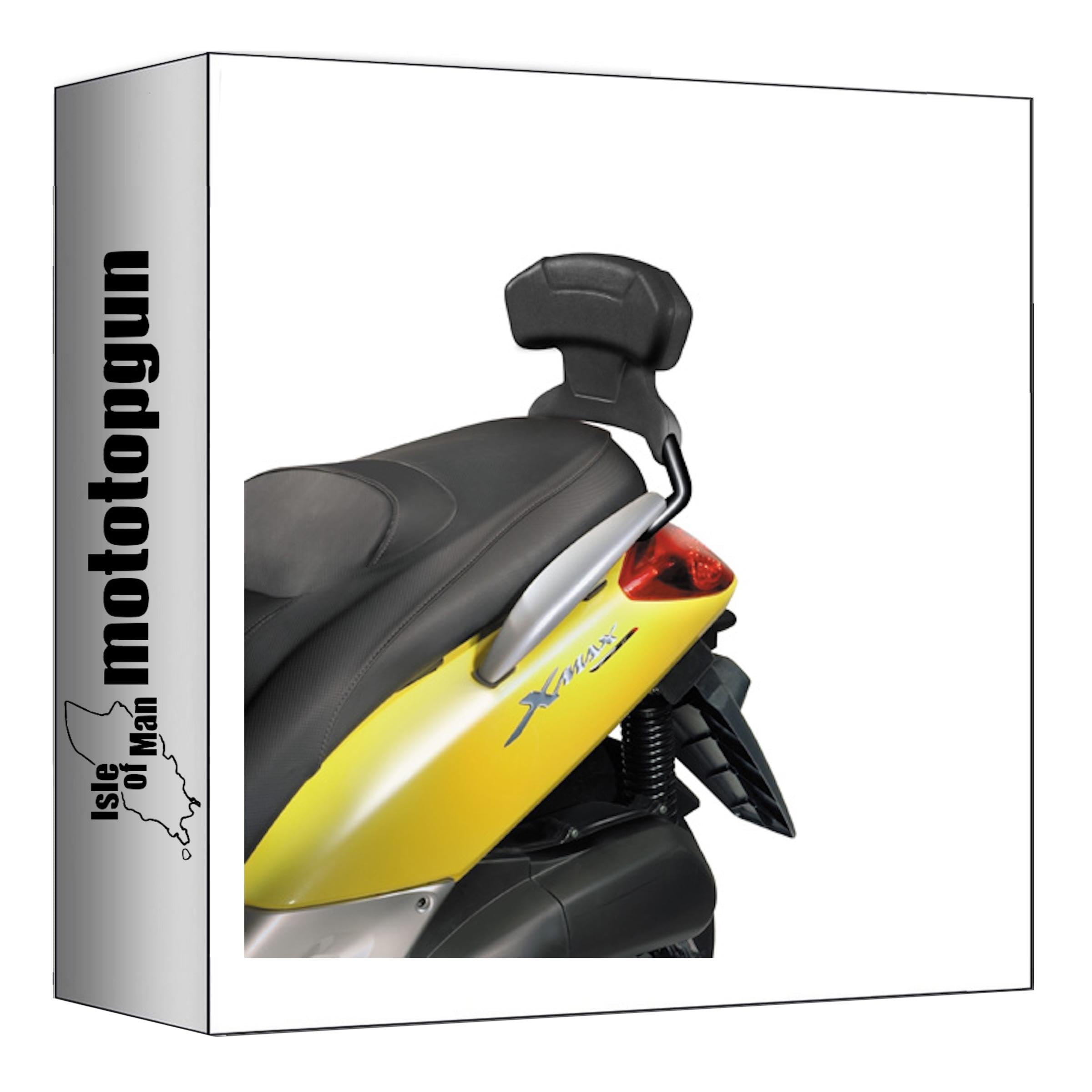 givi schienalino tb49 compatibile con yamaha x-max 125-250 2005 2006 2007 2008 2009 MOTOTOPGUN