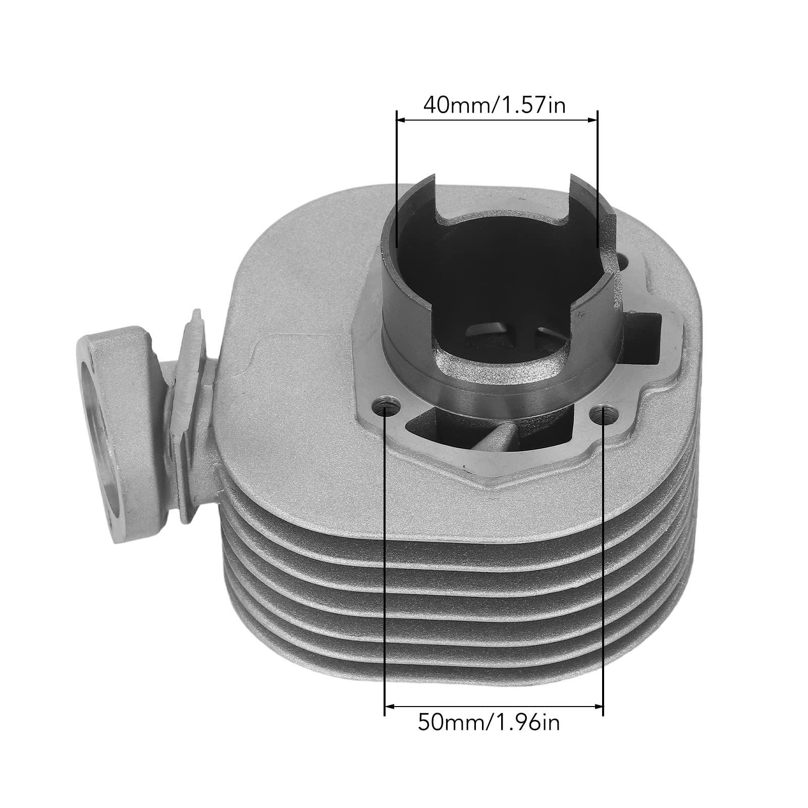 Kit Guarnizione Testata Pistone Cilindro Kit Fascia Alta Alta Precisione per Quadsport LT 80 LT80 1987-2006 Materiale in Lega di Alluminio