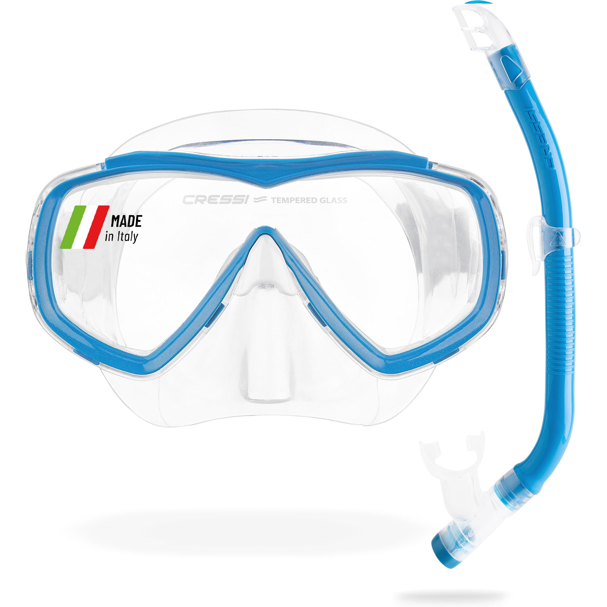 Cressi - Crg1B Unisex Child C/Set Estrella Vip Jr JUnisexor Snorkeling/Diving Co