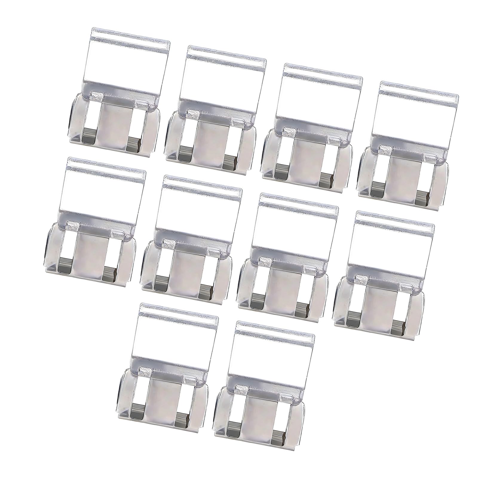 Hrtyvhin 10Pcs Multipurpose Acrylic Trousers Shortener Clip Pants Length Clamp for Clothing Repair Quilting Project Clothing Clip