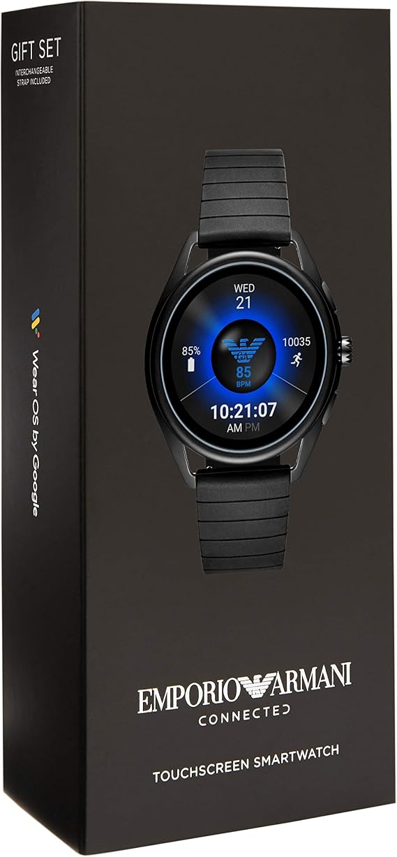 Buy Emporio Armani Connected Matteo Mens Smart Watch | Harvey Norman AU