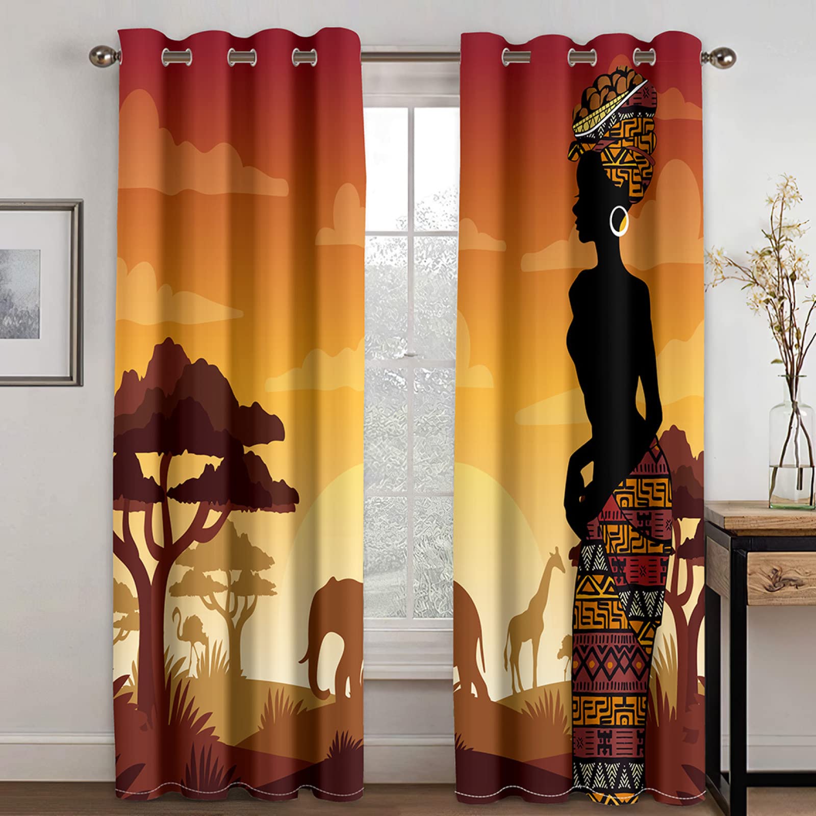 Jungle gordijnen verduisterende gordijnen voor huisdecoratie Jungle gordijnen verduisterende gordijnen voor huisdecoratie