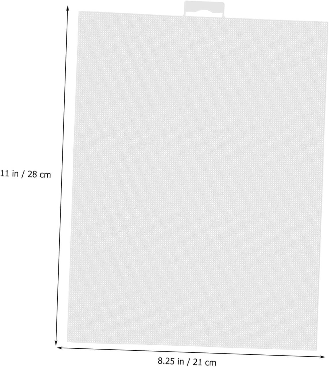 Gadpiparty 6pcs Plastic Canvas Kits for Cross Stitch Mesh Sheets Yarn Crafting Sheets Eye Mesh for DIY Knit Crochet