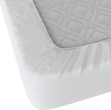 Wakefit 100% Organic Cotton Twin Sheets Set||400TC 4Pc Breathable Bed Set, Dorm Room Essentials with 15 Inch Deep Pocket Fitted Sheet - White