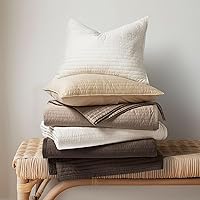 Vista 6 de EVERGRACEHOME Cotton Sateen Quilt Set Queen Size, Pre-Washed Cotton Channel Stitch Coverlet Bedspread, 3 Pieces Lightweight Soft Bedding Sets for