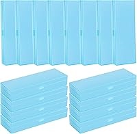 Vista 7 de Fainne 24 Piezas Estuche de Lápices de Plástico a Granel Cajas de Lápices Estuche de Papelería de Plástico Escarchado Caja de Bolígrafos Soporte