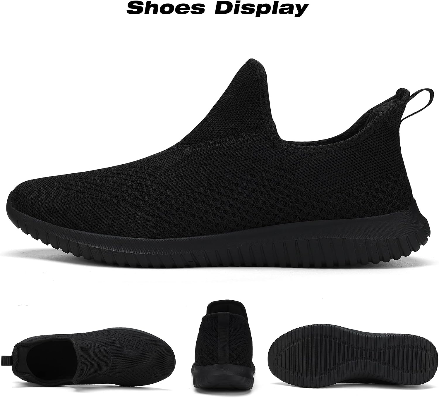 Men's Minimalist Walking Shoes Comfort Ultra Lightweight Breathable Running Tennis Athletic Gym Workout Non Slip Athletic Fashion Sneakers