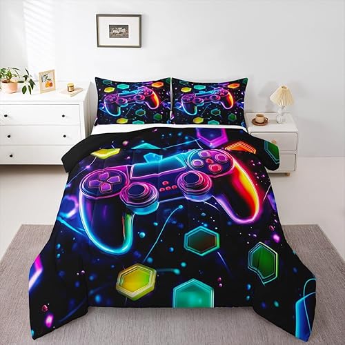 Miniatura 12 de Castle Fairy Juego de edredón de elefante de dibujos animados, tamaño individual, juego de edredón Kawaii de animales salvajes para niños y niños