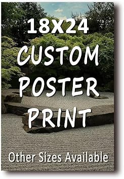 Exenruzl Custom Wall Art Prints with Your Pictures - Personalized Photo Wall Prints Home Decor - Waterproof Durable Canvas Posters - 18x24 inches